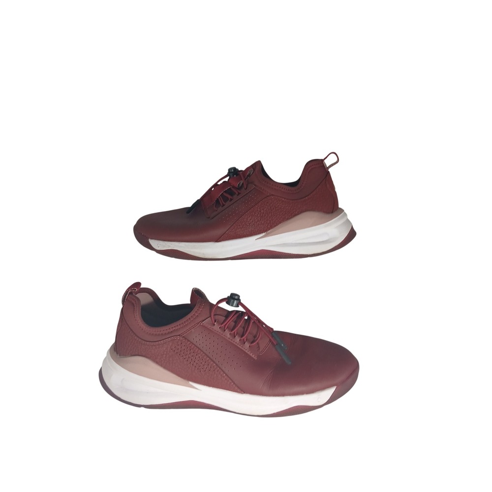 Clove Solo‎ Nursing Shoes Women 7.5 Burgundy Maroon Medical Sneakers Comfortable
